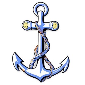 Sailboat Anchor Detail PNG 29
