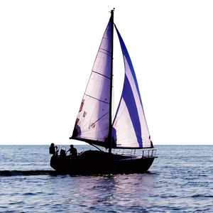 Sailboat During Golden Hour PNG 05242024 PNG