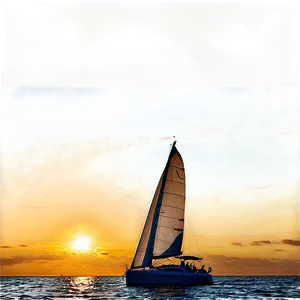 Sailboat On Horizon PNG 05242024 PNG