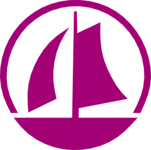 Sailboat Silhouette Icon PNG image