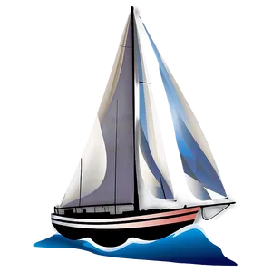 Sailboat Silhouette Png Csw PNG image