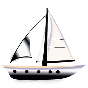 Sailboat Sunset Silhouette PNG 05242024 PNG