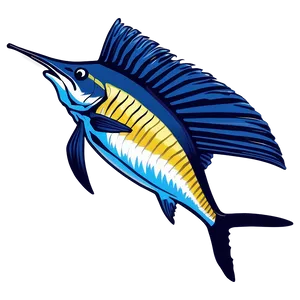 Sailfish Vector Art PNG Ajl