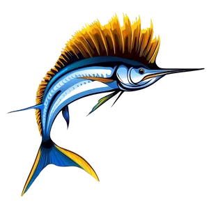 Sailfish Vector Art PNG Rmp