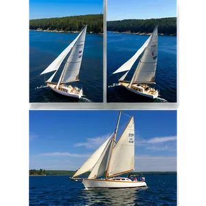 Sailing In Maine's Waters Png 06202024 PNG image