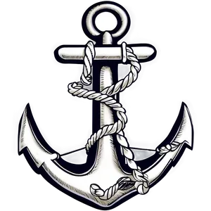 Sailor Anchor Tattoo Png Evq PNG image