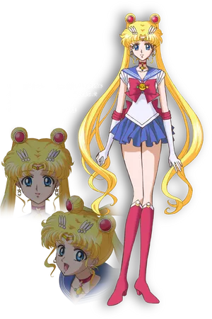 Sailor Moon Anime Character PNG image
