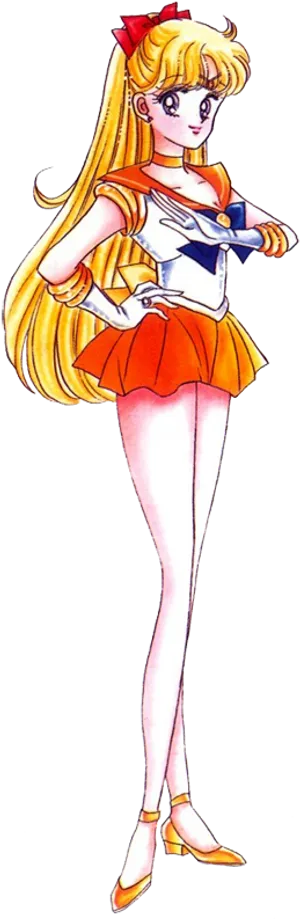 Sailor Moon Standing Pose PNG image