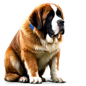 Saint Bernard On Guard Png 32 PNG image