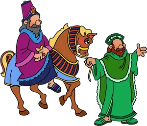 Saint_ Martin_ Sharing_ Cloak_ Clipart PNG