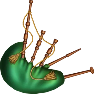 Saint Patricks Day Bagpipes