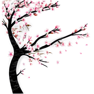 Sakura Blossom Background Png 06202024 PNG image