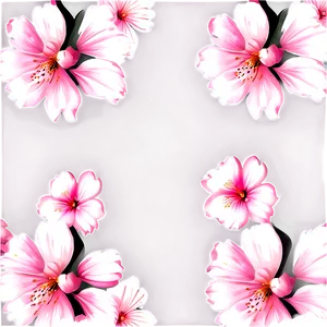 Sakura Flower Pattern Png 06202024 PNG image