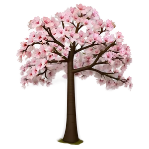 Sakura Tree In Early Spring Png Sal90 PNG image