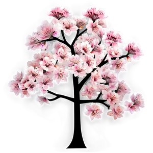 Sakura Tree In Vibrant Colors Png Gta83 PNG image