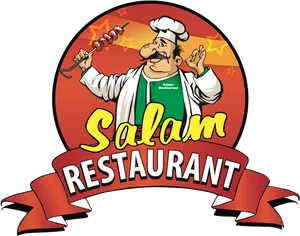 Salam Restaurant Logo PNG image