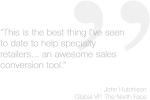 Sales Conversion Tool Testimonial Black Background PNG image