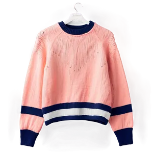Salmon Pink Sweater PNG 87