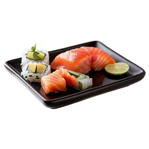 Salmon Sashimi Platter Png 05242024 PNG image