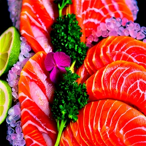 Salmon Sashimi Platter Png 71 PNG image