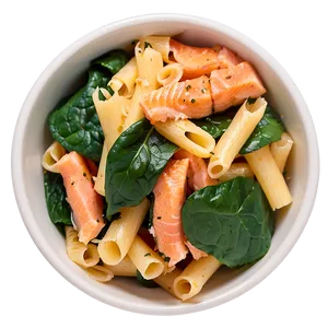 Salmon Spinach Pasta Png 42 PNG image