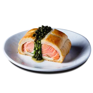 Salmon Wellington Slice Png 86 PNG image