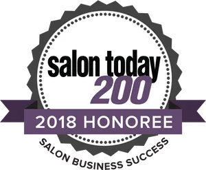 Salon Today2002018 Honoree Badge
