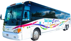 Salt Lake Express Tour Bus.png PNG image