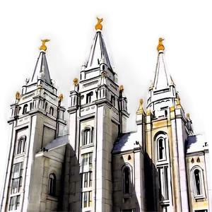 Salt Lake Temple Utah PNG Nha PNG