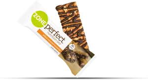 Salted Caramel Brownie Nutrition Bar Packaging PNG image