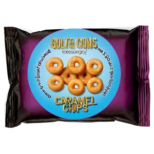 Salted Caramel Chips PNG Fra PNG