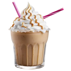 Salted Caramel Milkshake PNG Ecy93