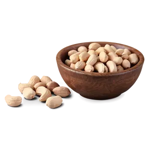 Salted Peanuts Bowl Png Ecx PNG image