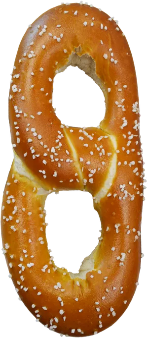 Salted Pretzel Snack Isolated.png PNG image
