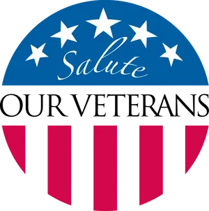 Salute Our Veterans Logo PNG