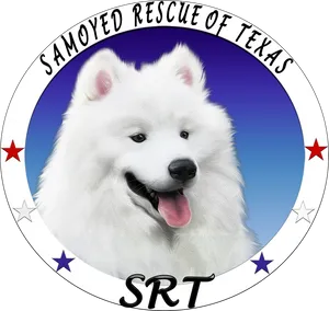 Samoyed Rescueof Texas Logo PNG image