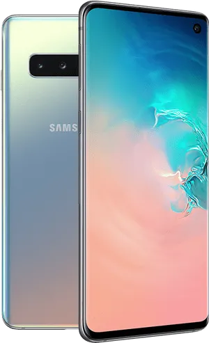 Samsung Galaxy S10 Prism Design PNG