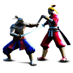 Samurai Duel Battlefield PNG 06252024 PNG