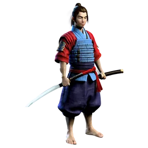 Samurai Fighter Png Quj PNG image