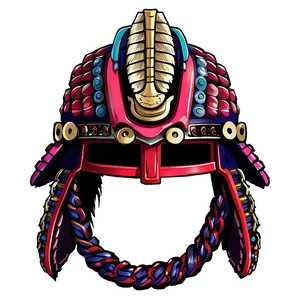 Samurai Helmet Clipart PNG 06132024