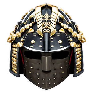 Samurai Helmet Crest PNG Mxd