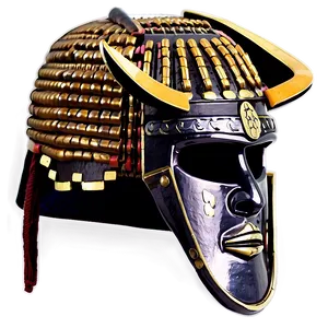Samurai Helmet For Ceremony PNG Lbl