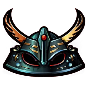 Samurai Helmet Logo PNG Tth