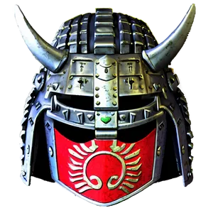 Samurai Helmet With Flag PNG Iqg32 PNG