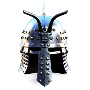 Samurai Helmet With Flag PNG Wra73 PNG