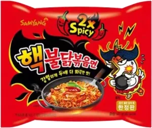 Samyang2 X Spicy Ramen Package