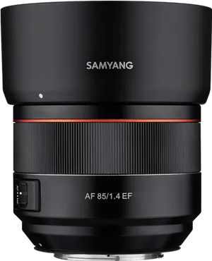 Samyang85mm F1.4 A F Lens PNG image