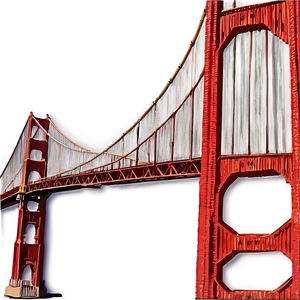 San Francisco Golden Gate Bridge PNG 65