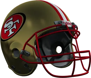 San Francisco49ers Football Helmet