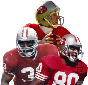 San Francisco49ers Legends PNG image